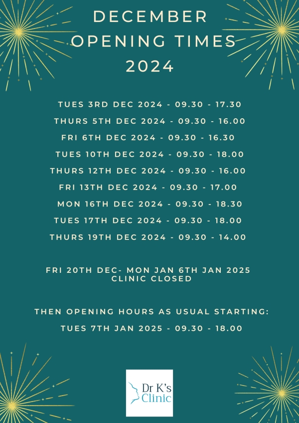 Holiday opening hours